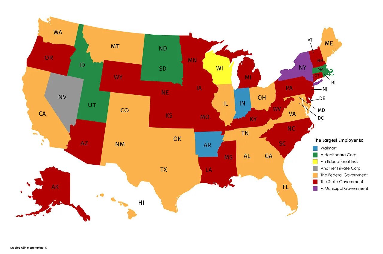 The largest of the us states. The largest of the us states