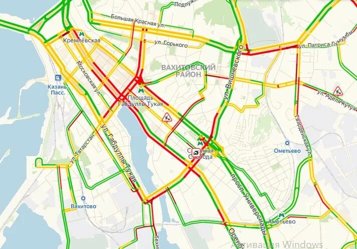 Пробки Казань Залесный. Пробки Казань сейчас. Карта пробок Казань.