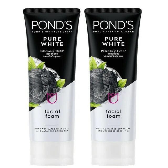 Ponds Pure Bright. Pure&Deep Cleansing Foam 100ml. Ponds Pure White facial Foam 100g.