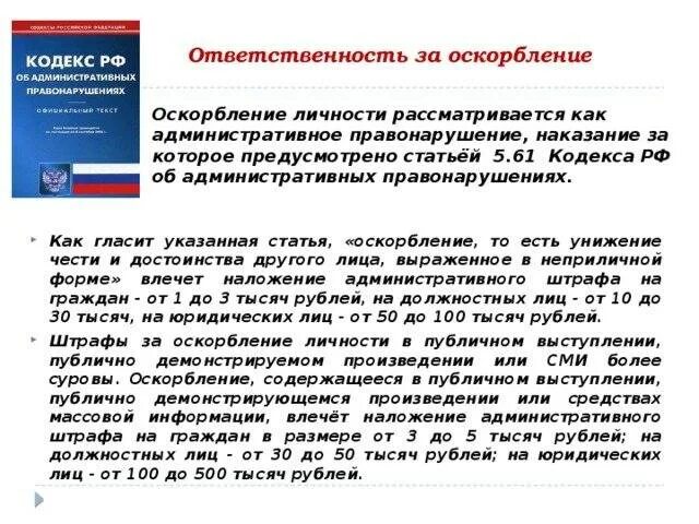 Какая статья уважаемая на зоне. Уголовная ответственность за оскорбление личности. Статья за оскорбление. Какая статья за оскорбление личности. Закон о оскорблении.