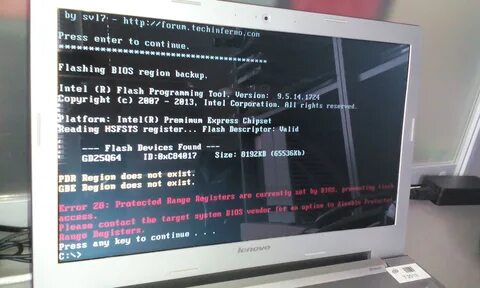 Lenovo z50 bios