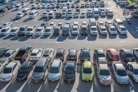 Crowded cars