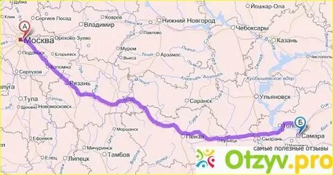 Дорога до ульяновска на машине