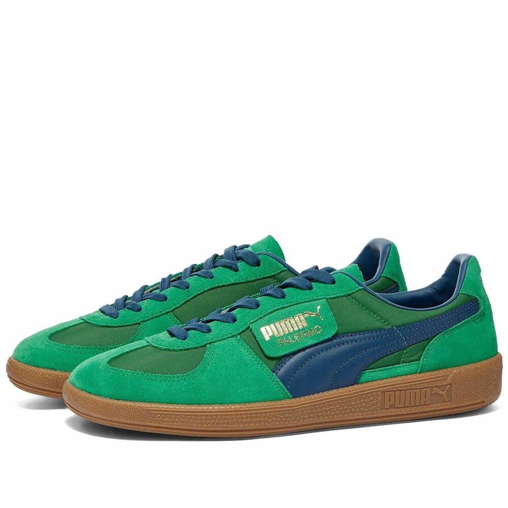 Puma Palermo зеленые. Кроссовки Puma Polermo. Puma Palermo LTH. Пума палермо кроссовки