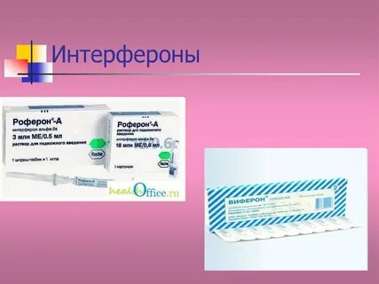 Интерферон название препарата