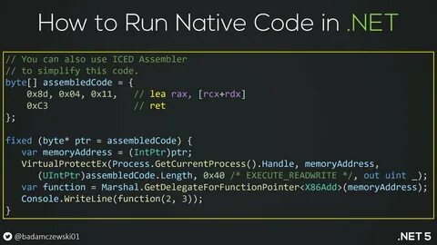 Native code