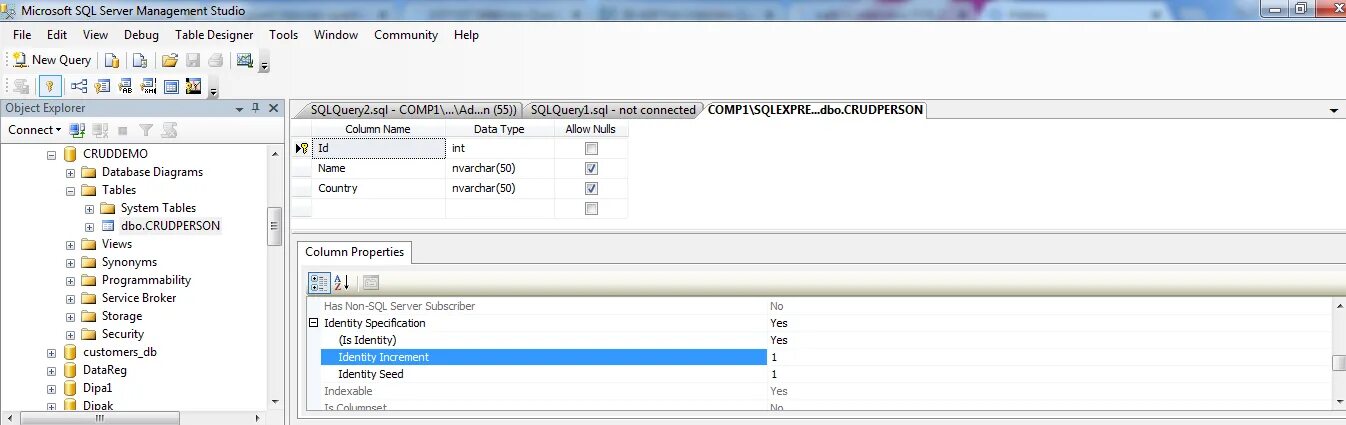 Sql session id. Sql корзина клиента. identity specification sql как изменить. как перевести sql management studio на русский язык. identity specification sql не дает сохранить таблицу.