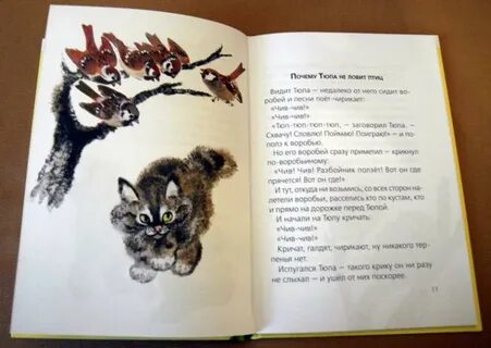 Почему тюпа не ловит птиц читать