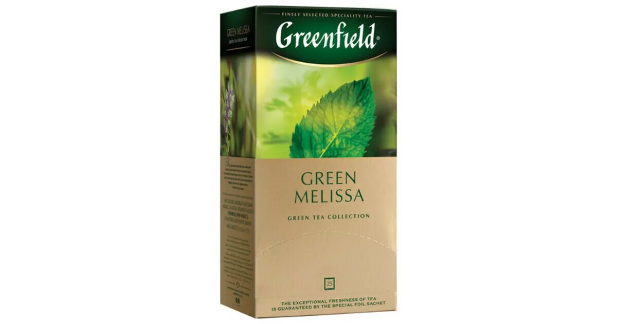 Зеленый чай отзывы врачей. Чай зеленый Greenfield Green Melissa.