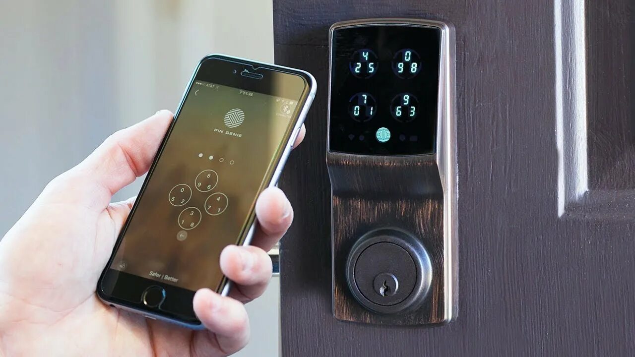 Smart lock screen. Smart lock screen
