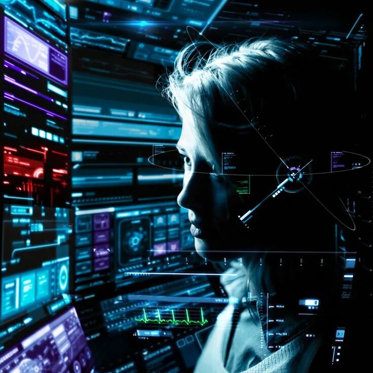 Cyber hacker metal