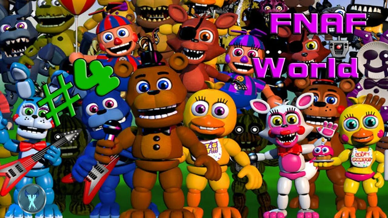 Фнаф ворлд на пк. Phantom chica FNAF World. Осьминог ФНАФ ворлд. FNAF World Bouncer. FNAF World Fazbear Hills.