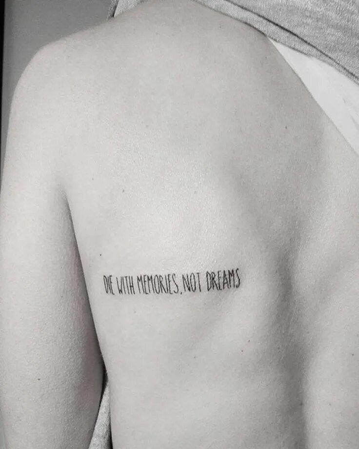 That is not a dream. Мемори тату. тату memories надпись. die with memories not dreams тату. memories never die тату.