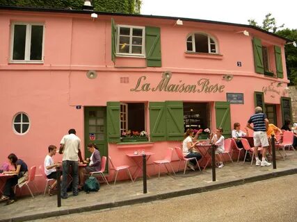 Maison rose
