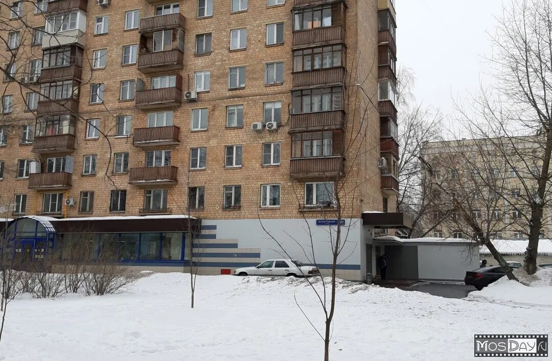 Москва, улица Малая Тульская дом 2/1 К26. многоквартирный дом