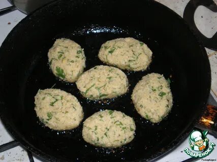 Гороховые котлеты с картошкой