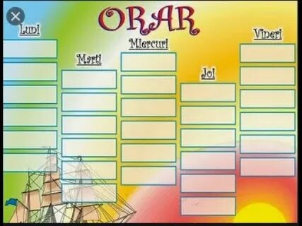 Orar usarb