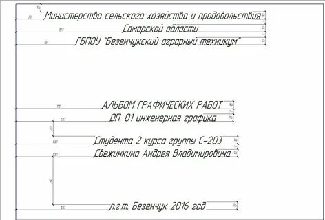 Альбом графических работ