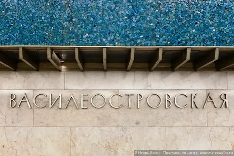Станция метро васильевская