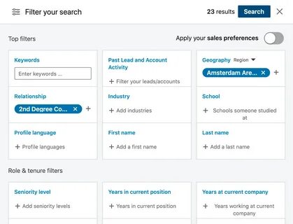 Linkedin sales
