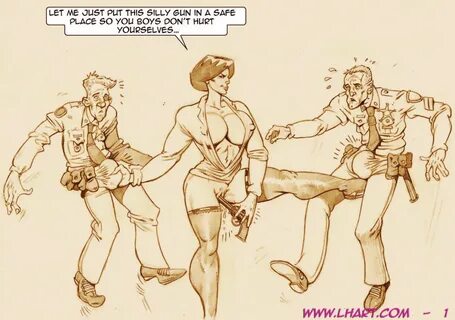 Ballbusting Cartoons.