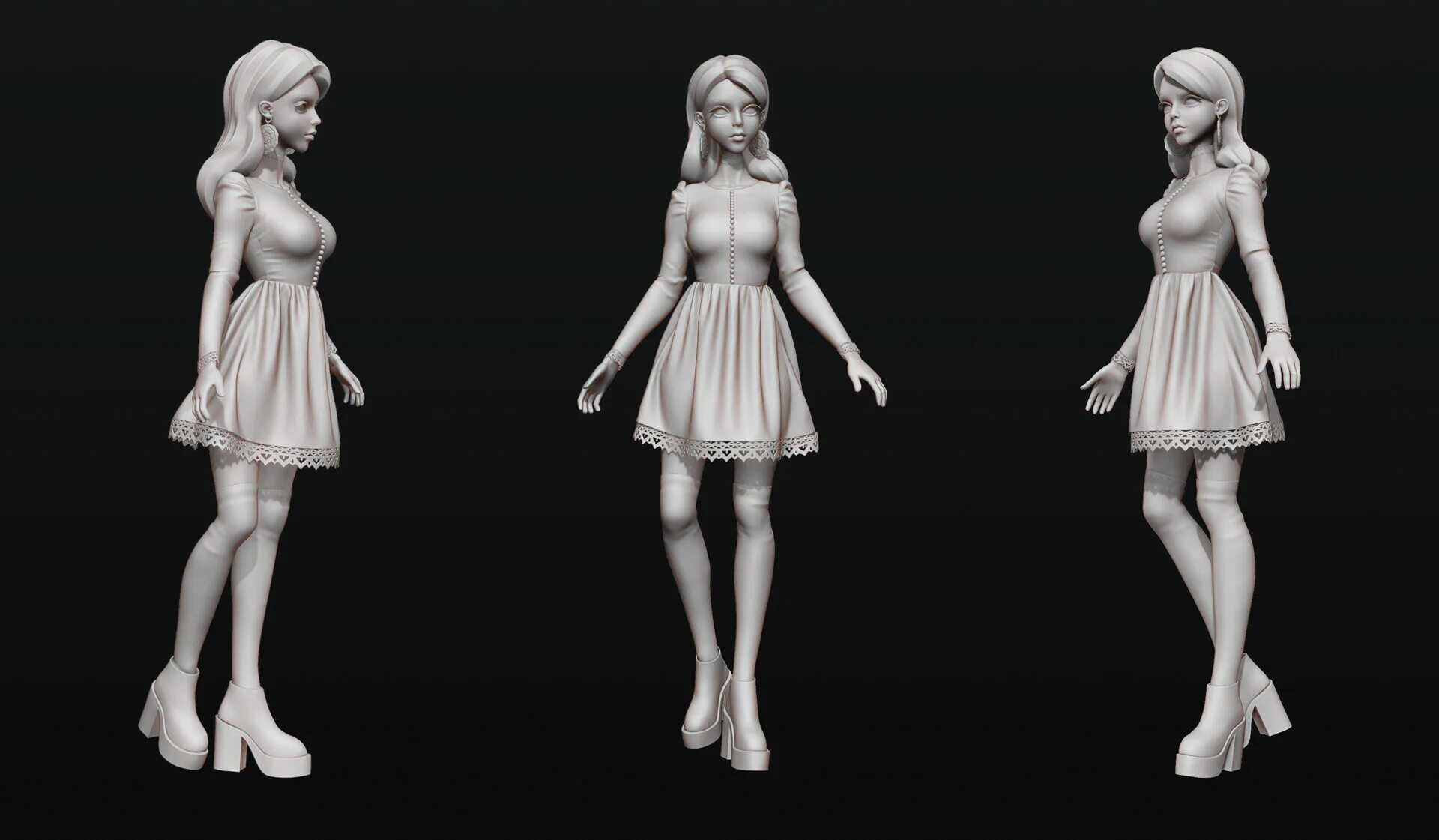 Игры 3 модели. 3d модели. 3d модель девушки. 3d модель в модель для печати. 3д модель женщины в платье.