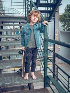 Boy stand