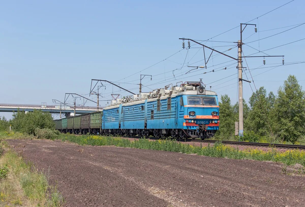 Вл80тк Абакан. Вл80тк Красноярский край. Вл80тк 1005/1006. Подсиний станция.