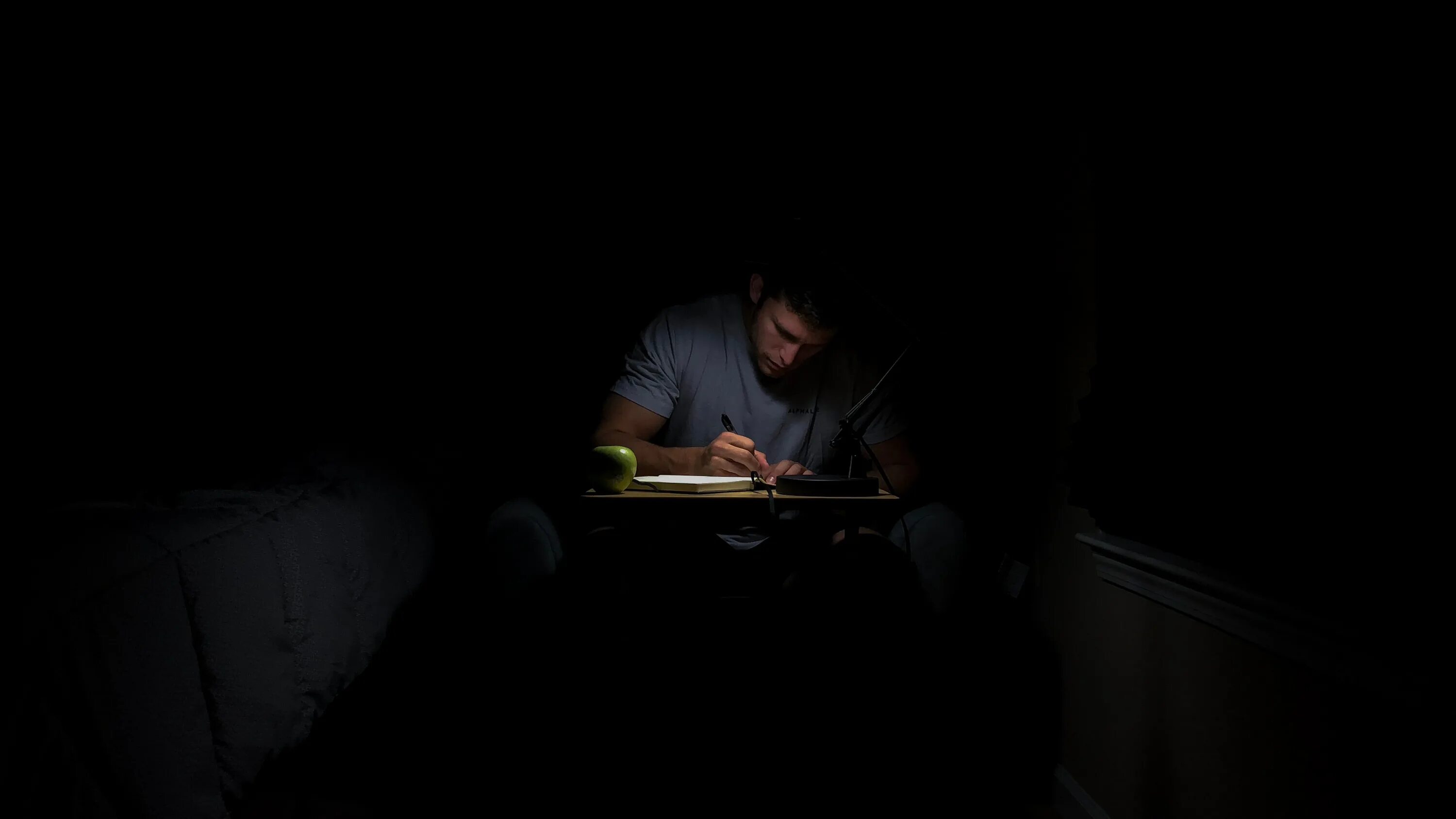 Write in the dark
