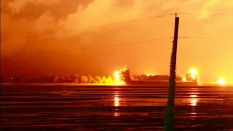 Звук взрыва произведенного в воде вблизи