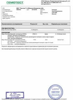 Гемотест пцр коронавирус
