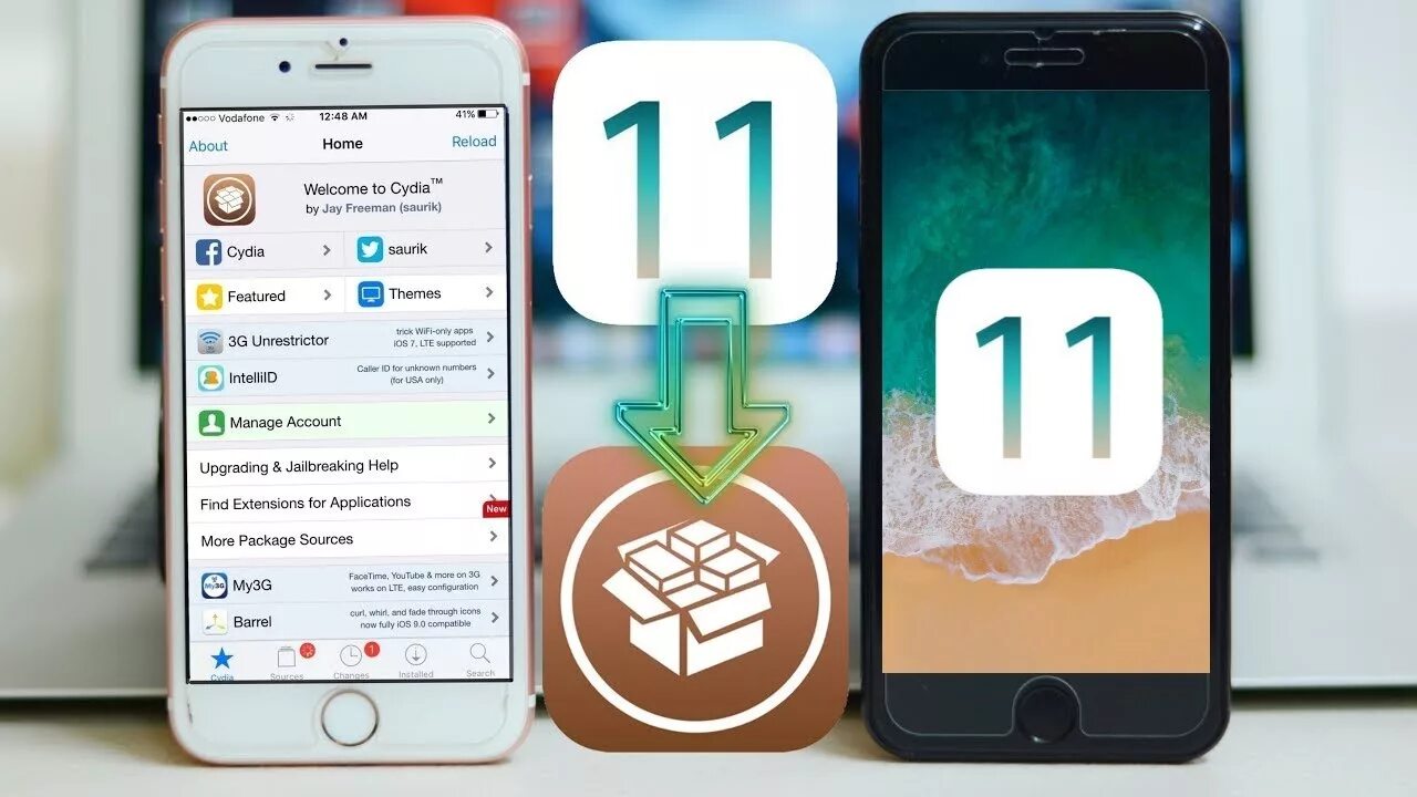 Jailbreak ios приложения. Джейлбрейк на айфон. сидия для ios. ios 11. ios версии jailbreak.
