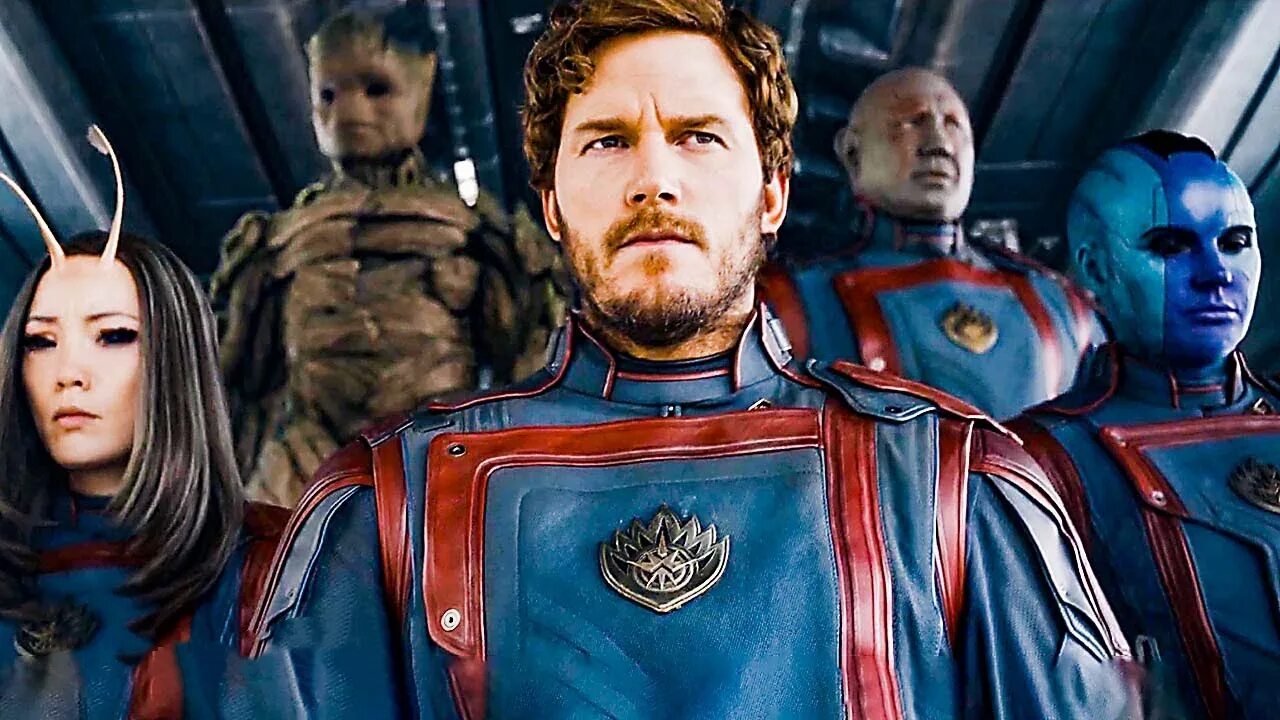 Начало стражей галактики 3 песня. Марвел стражи галактики 3. Часть 3 фильм 2023. Марвел фильм 2023. Дракс стражи галактики 3.