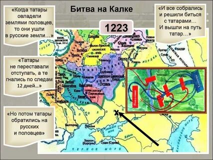 Река калка на карте древней руси