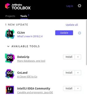 Jetbrains toolbox