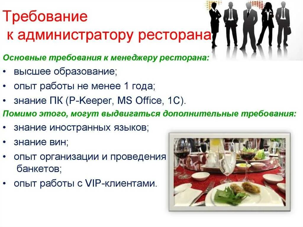 Со скольки можно работать в ресторане