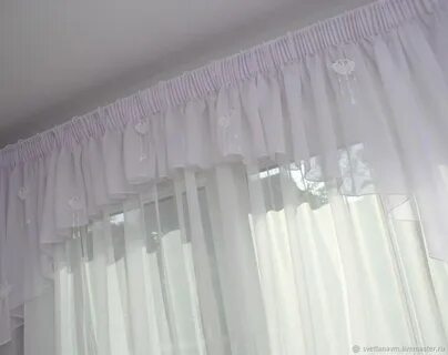 Дизайн коротких тюлей
