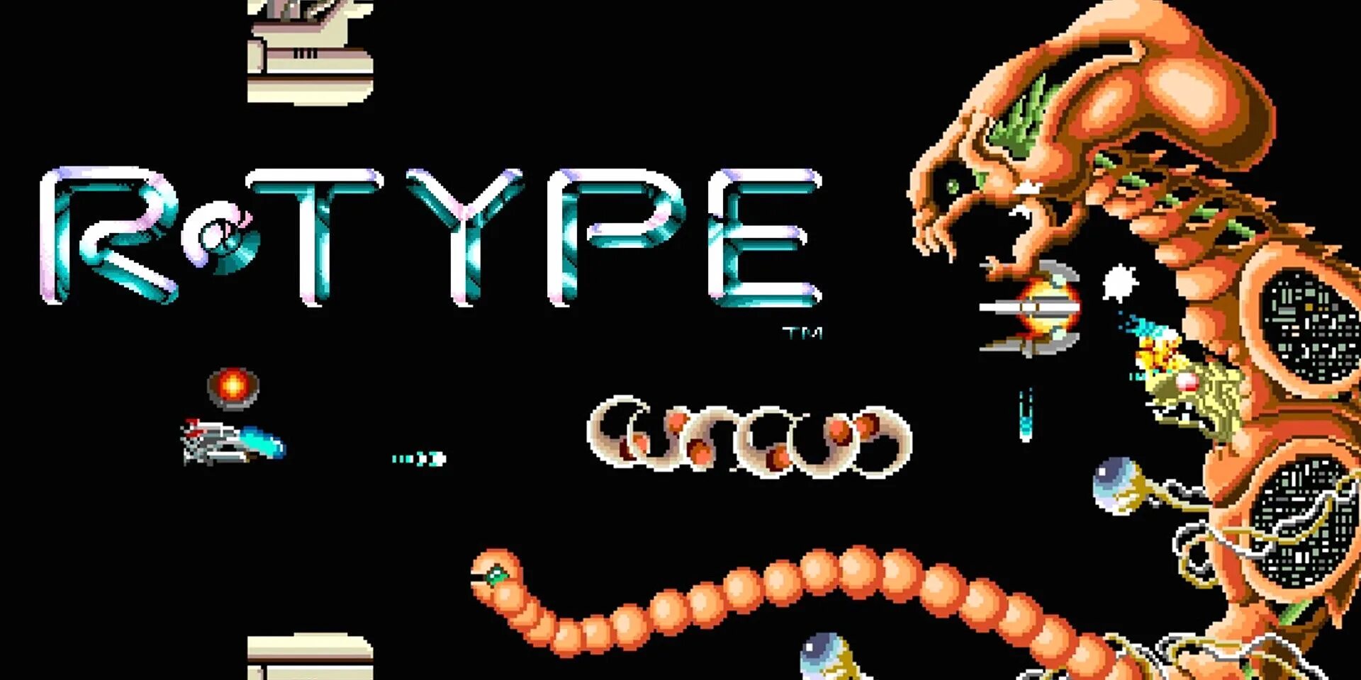 Type com games. R Type Nintendo. Игра 1989 r-Type II. R Type Arcade. R-Type для PC.