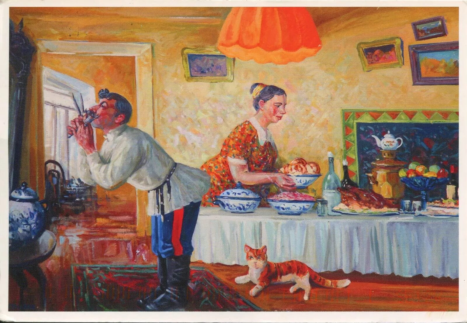 В гости картина. В гости картина. Художница tricia reilly-matthews. В гости картина. В гости картина.