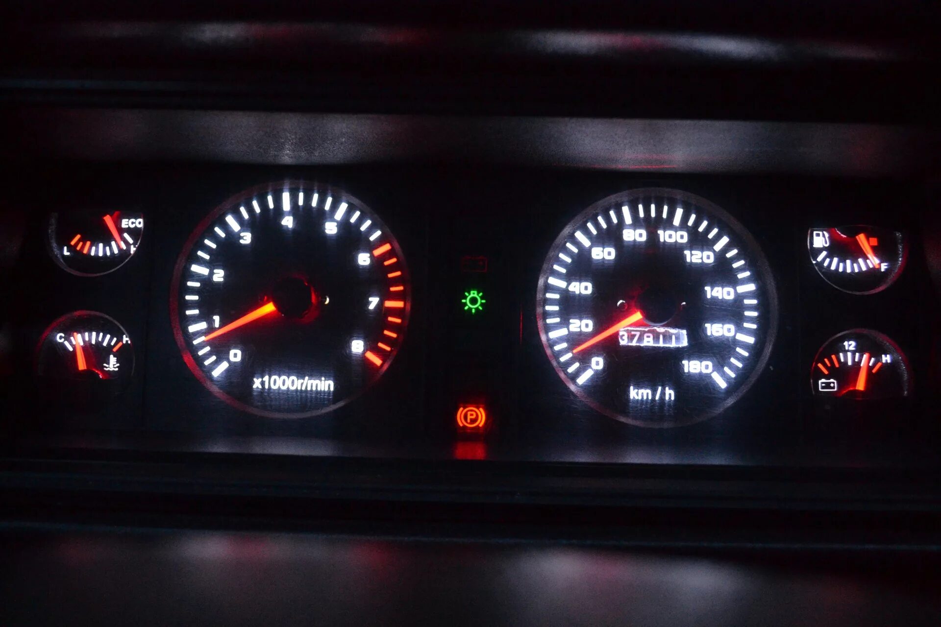 Пересвет приборной панели 2107 - Lada 210740, 1,6 л, 2010 года тюнинг DRIVE2