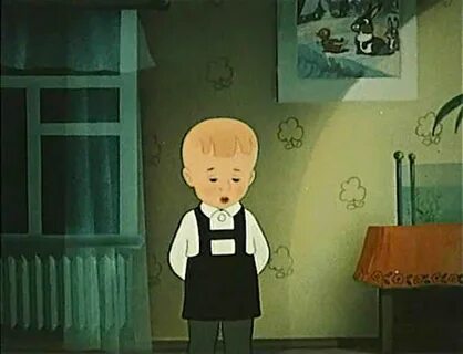 Мальчик из советского мультика
