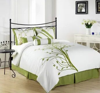 A green bed