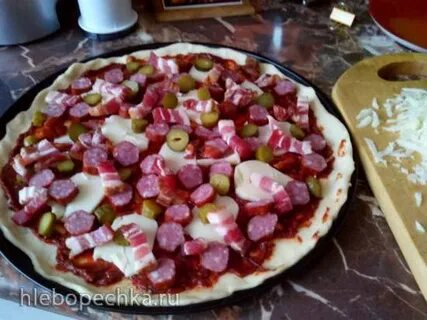 Пицца охотничья рецепт
