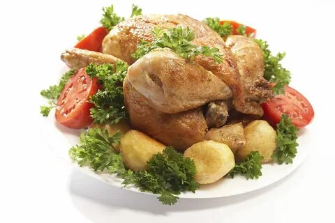 Курица с овощами по деревенски