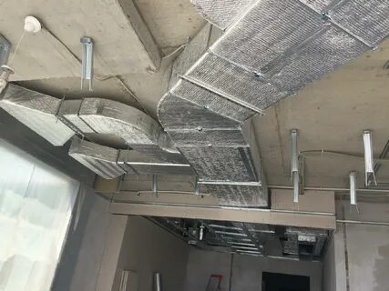 Работы воздуховод
