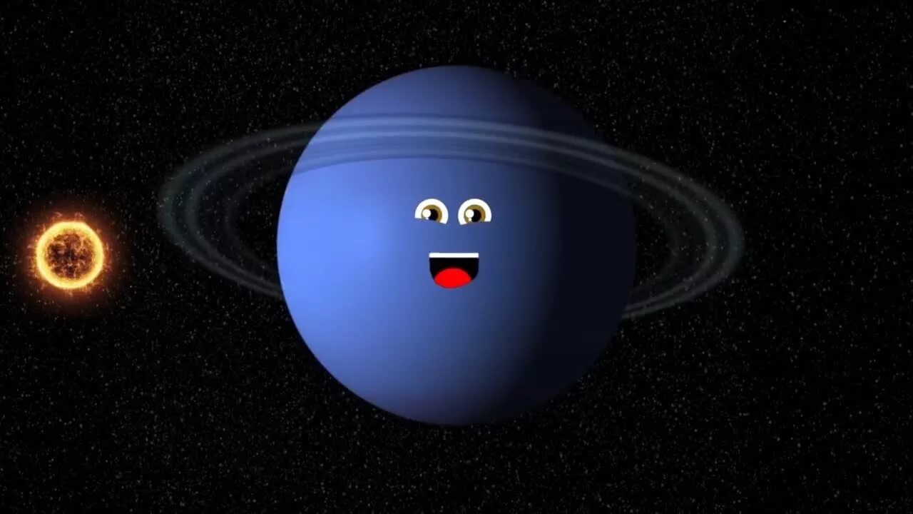 Картинка уран для детей. Kids Learning tube планеты Uranus. Нептун Планета солнечной системы для детей. Уран Планета. Планеты с глазками для детей.