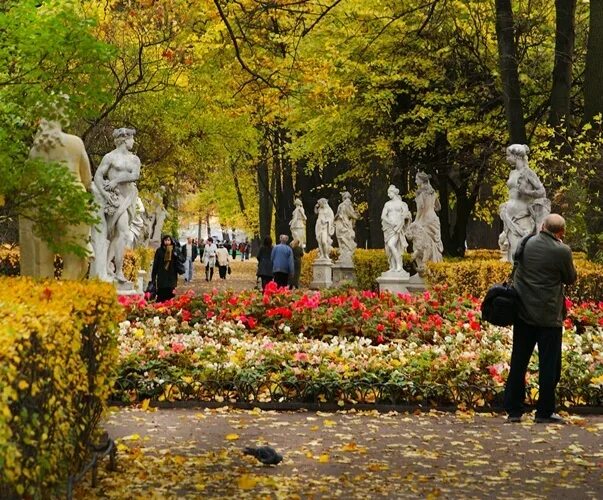Летний сад, Санкт-Петербург - "Очей очарованье... Золотая осень в Летнем саду" о
