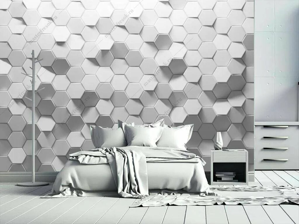 белая абстракция. черная абстракция. кубик d3. металлические соты. серые обои.