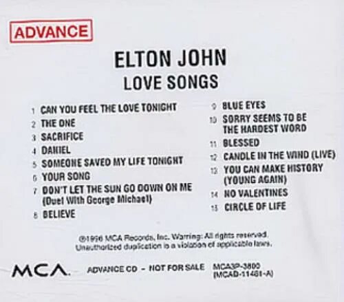 Ю май лайф песня. Love Songs Элтон Джон. Elton John Love Songs 1995. Victim of Love Элтон Джон. Elton John album Love Songs.