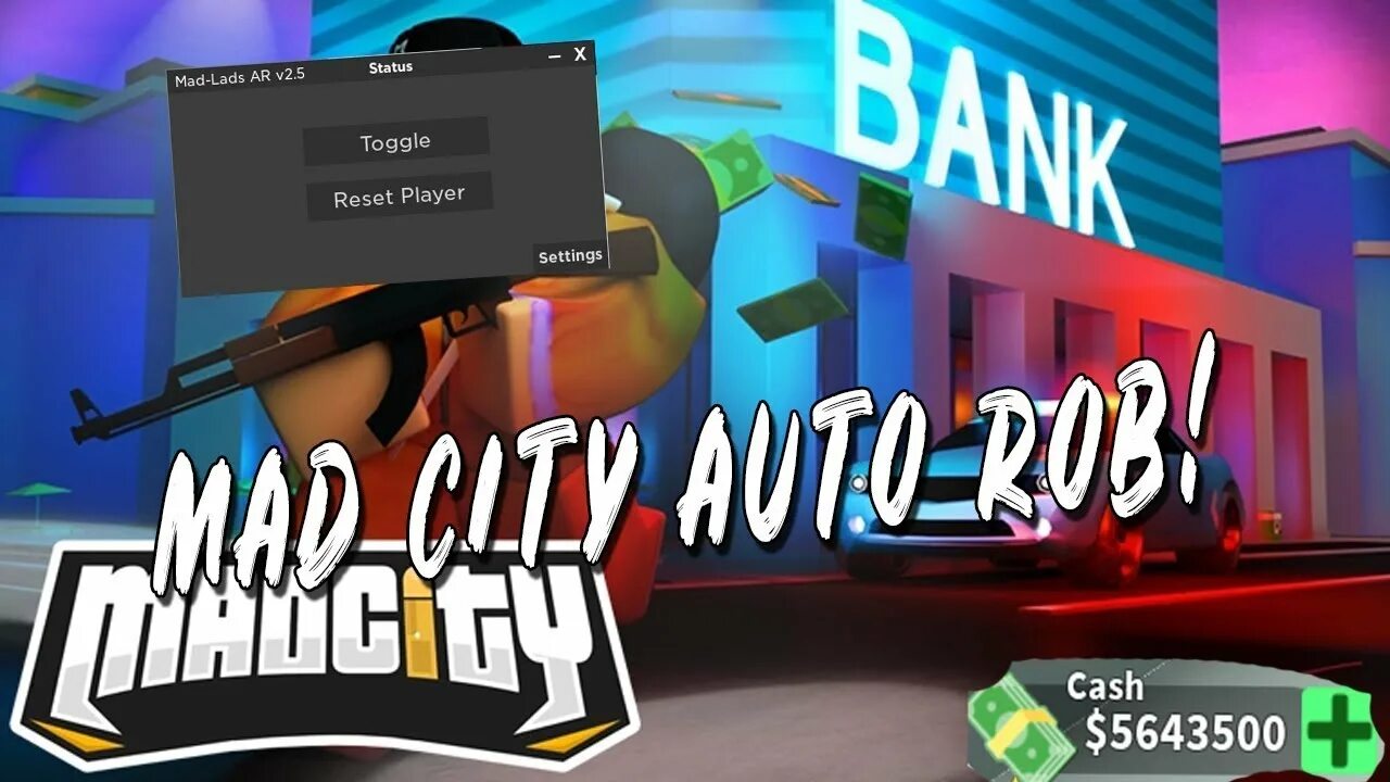 Roblox city script. Mad city money. mad city autofarm. the mad murderer. mad blox.